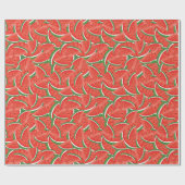 Watermeloen, vers cadeaupapier (Vlak)