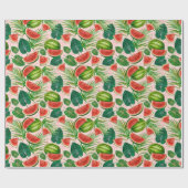 Watermeloen, vers cadeaupapier (Vlak)