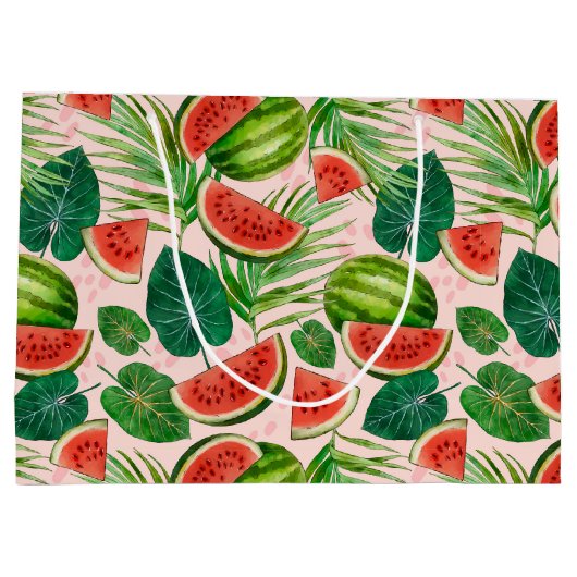 Watermeloen, vers groot cadeauzakje (Achterkant)