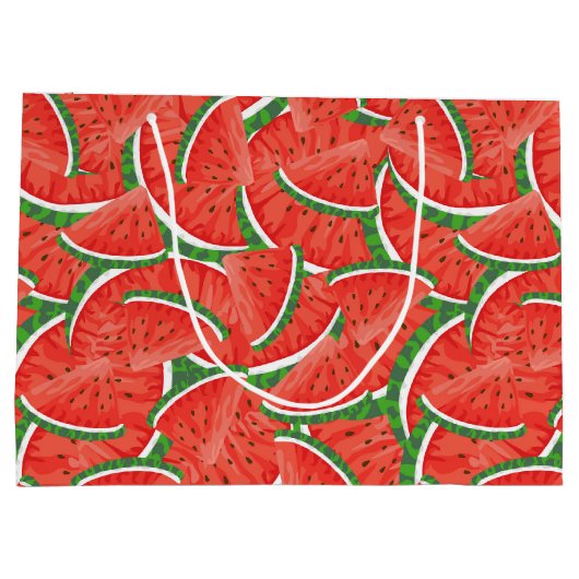 Watermeloen, vers groot cadeauzakje (Achterkant)