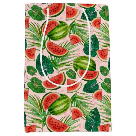 Watermeloen, vers medium cadeauzakje (Voorkant)