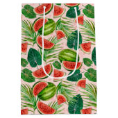 Watermeloen, vers medium cadeauzakje (Achterkant)