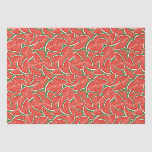 Watermeloen, vers tissuepapier (Voorkant)