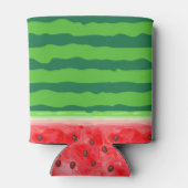 Watermeloen verse zomervruchten blikjeskoeler (Achterkant)