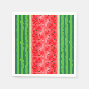 Watermeloen verse zomervruchten servet