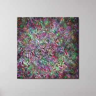 Watermeloen Vibe Canvas Afdruk