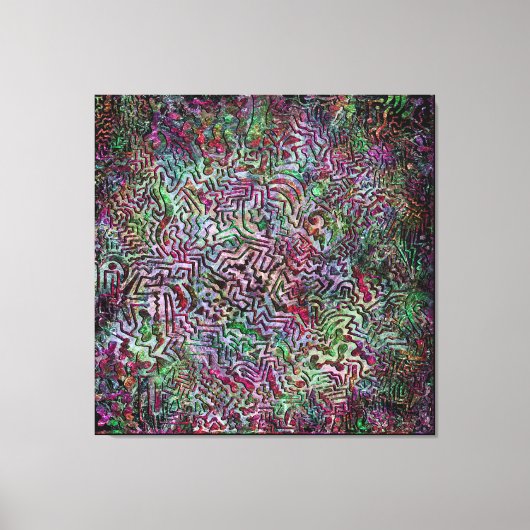 Watermeloen Vibe Canvas Afdruk (Voorkant)