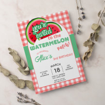 Watermeloen Viering Verjaardag