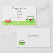 Watermeloen Visitekaartje (Voorkant / Achterkant)