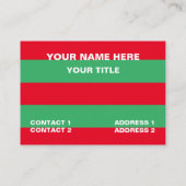 Watermeloen Visitekaartje (Achterkant)