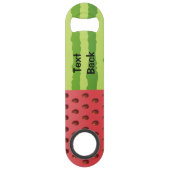 Watermeloen Vlag Bar Sleutel Speed Flessenopener (Achterkant)