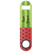 Watermeloen Vlag Bar Sleutel Speed Flessenopener (Voorkant)