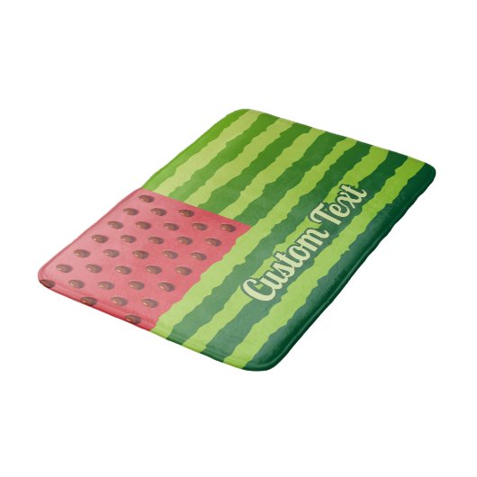 Watermeloen Vlag Bath Mat (Gekanteld)