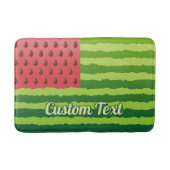 Watermeloen Vlag Bath Mat (Voorkant)