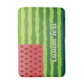 Watermeloen Vlag Bath Mat (Voorkant Verticaal)