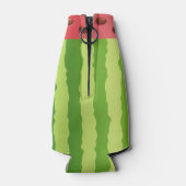 Watermeloen Vlag Flesjeskoeler (Achterkant)