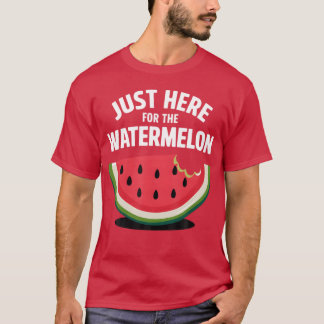 Watermeloen Voor Fruit - afdruk 2 T-shirt