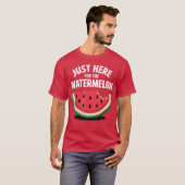 Watermeloen Voor Fruit - afdruk 2 T-shirt (Voorkant volledig)