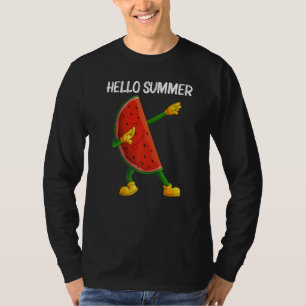 Watermeloen Voor Mannen Vrouwen Meloen Fruit Plant T-shirt