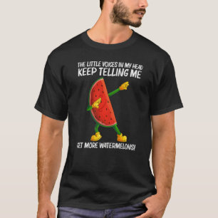 Watermeloen Voor Mannen Vrouwen Meloen Fruit Plant T-shirt