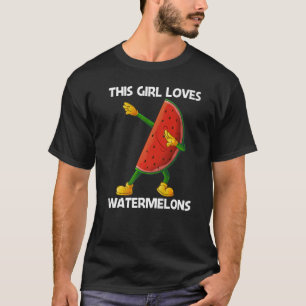 Watermeloen voor meisjes Kinderen Plant van meloen T-shirt