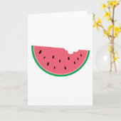 Watermeloen, vruchten en zoete gezondheid, vers kaart (Gele Bloem)