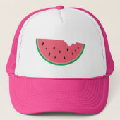 Watermeloen, vruchten en zoete gezondheid, vers trucker pet (Voorkant)