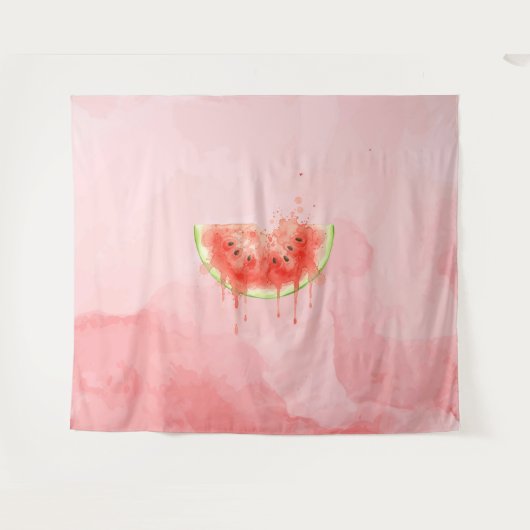Watermeloen Wandkleed (Voorkant (horizontaal))