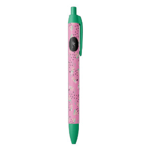 Watermeloen Watermeloen Fruit Roze Groen Zwarte Inkt Pen