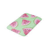 Watermeloen waterverf, naadloos zomerpatroon. badmat (Gekanteld)