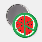 Watermeloen Wedge Magneet (Voorkant / Achterkant)