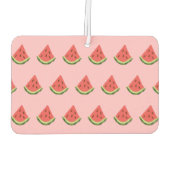 Watermeloen Wedges Auto Luchtverfrisser (Roze & Ro (Achterkant)