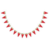 Watermeloen Wedges Custom Lettering Bunting Flags Vlaggetjes (Alle)