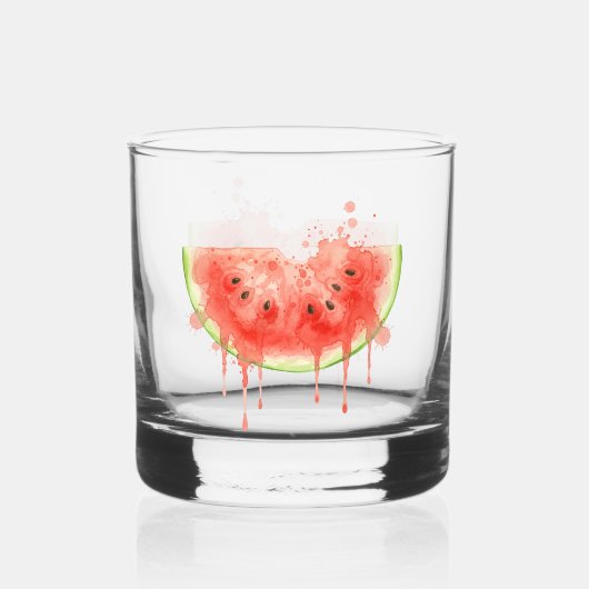 Watermeloen Whisky Glas (Voorkant)
