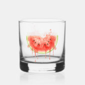 Watermeloen Whisky Glas (Achterkant)