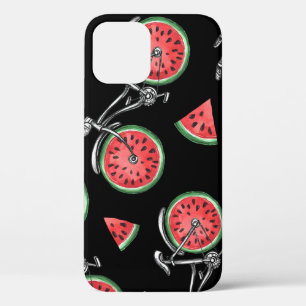 Watermeloen wielfietsen, zomer patroon. Case-Mate iPhone case
