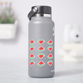 Watermeloen Wig Sticker Pakket