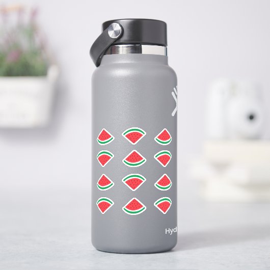 Watermeloen Wig Sticker Pakket (HydroFlask)