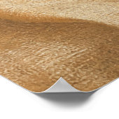 Watermeloen Wig Waterverf Cottagecore Poster (Hoek)
