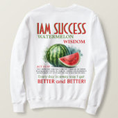 WATERMELOEN WIJSHEID TRUI (Design achterkant)