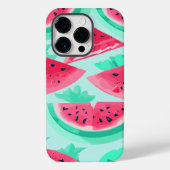 Watermeloen Zoete Fruit Verse Zomer Gestileerd Case-Mate iPhone Case (Achterkant)