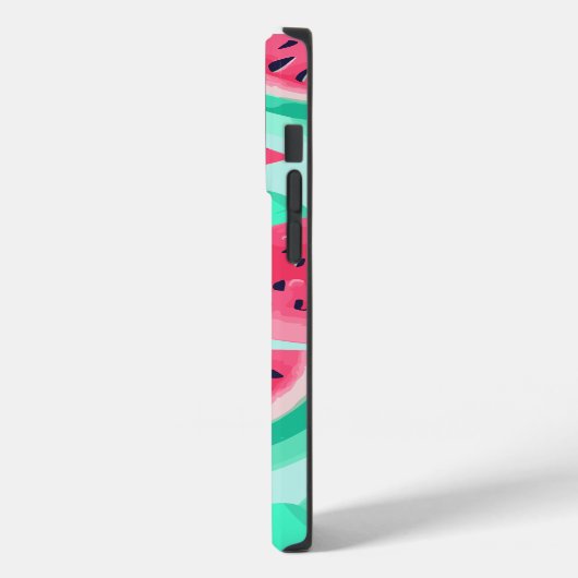 Watermeloen Zoete Fruit Verse Zomer Gestileerd Case-Mate iPhone Case (Achterkant / Links)