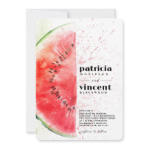 Watermeloen Zomer Bruiloft