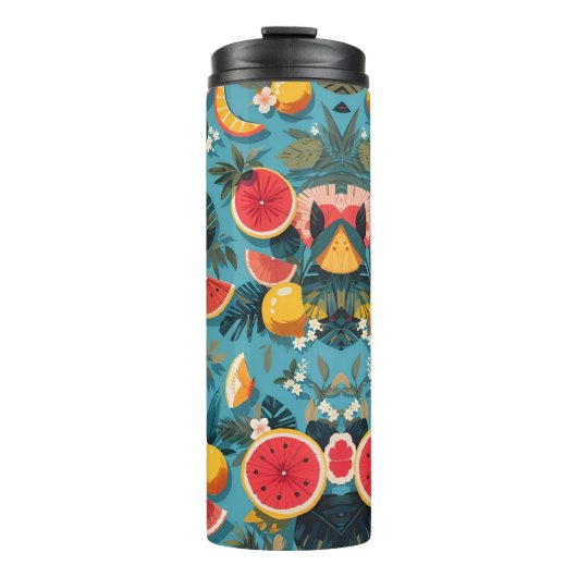Watermeloen Zomer Design Thermosbeker (Voorkant)