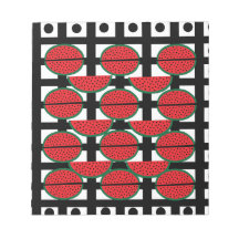 Watermeloen Zomer Fruit Geometrisch Patroon