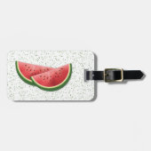 Watermeloen Zomer Fruit Plakken Met Aangepaste Tek Bagagelabel (Voorkant horizontaal)