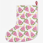 Watermeloen Zomer Kerstboom Grote Kerstvoorraad Grote Kerstsok (Achterkant)