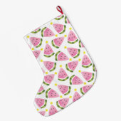 Watermeloen Zomer Kerstboom Grote Kerstvoorraad Grote Kerstsok (Achterkant (Hangend))