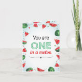 Watermeloen Zomer Kinder Kind Verjaardagsfeest Opg (Voorkant)