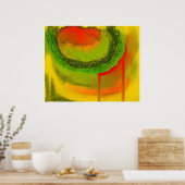 Watermeloen zomer poster (Keuken)